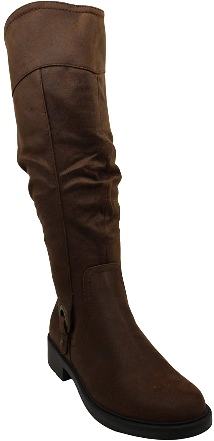 tall block heel boots