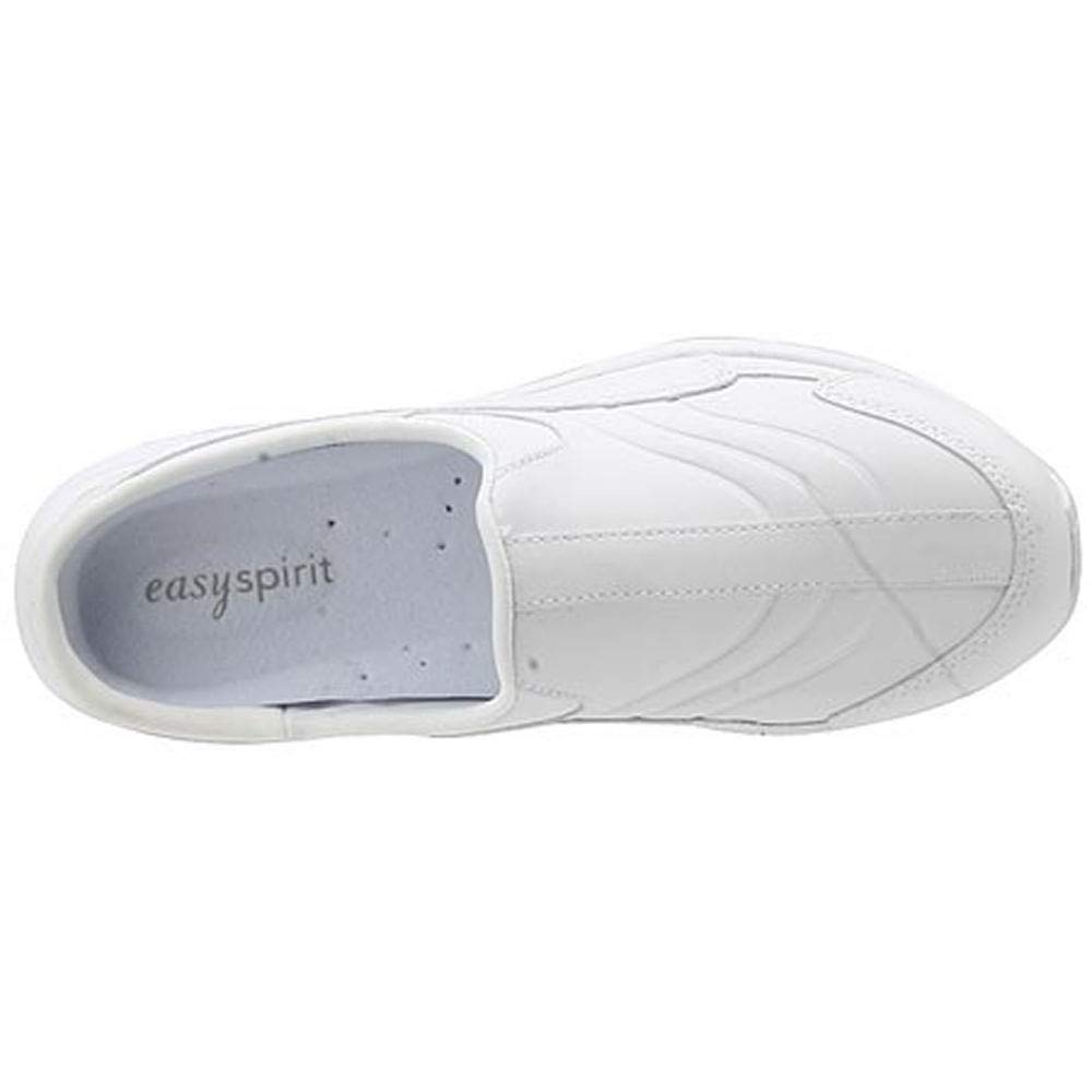 easy spirit traveltime white leather