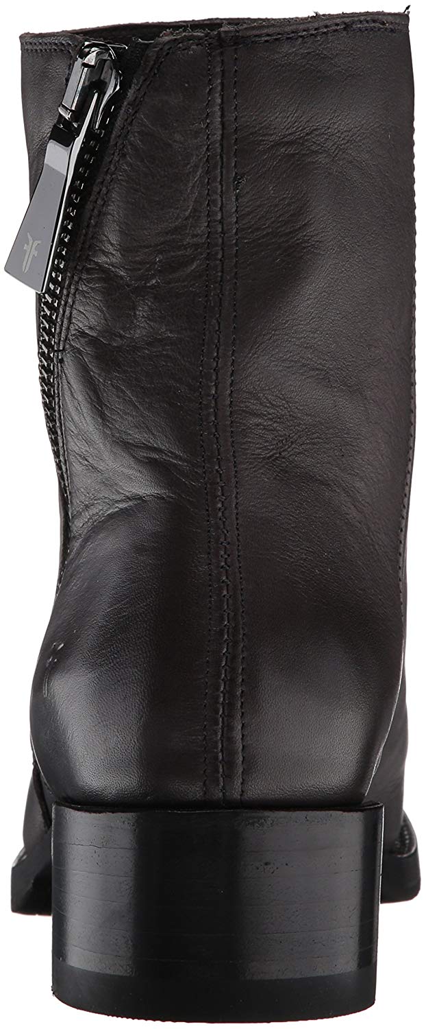bello bootie in black jetta polish