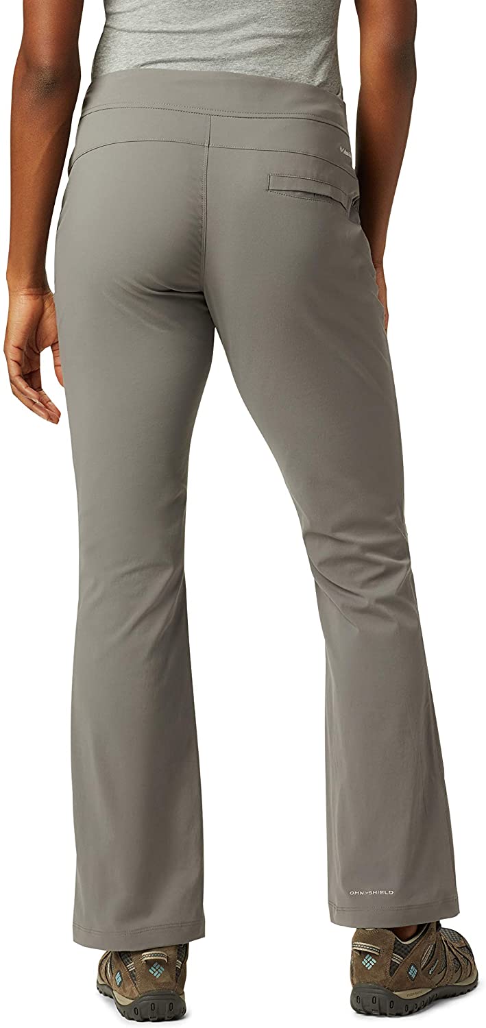 Columbia Women's Anytime Outdoor Boot Cut Casual Pant, City Grey, Size