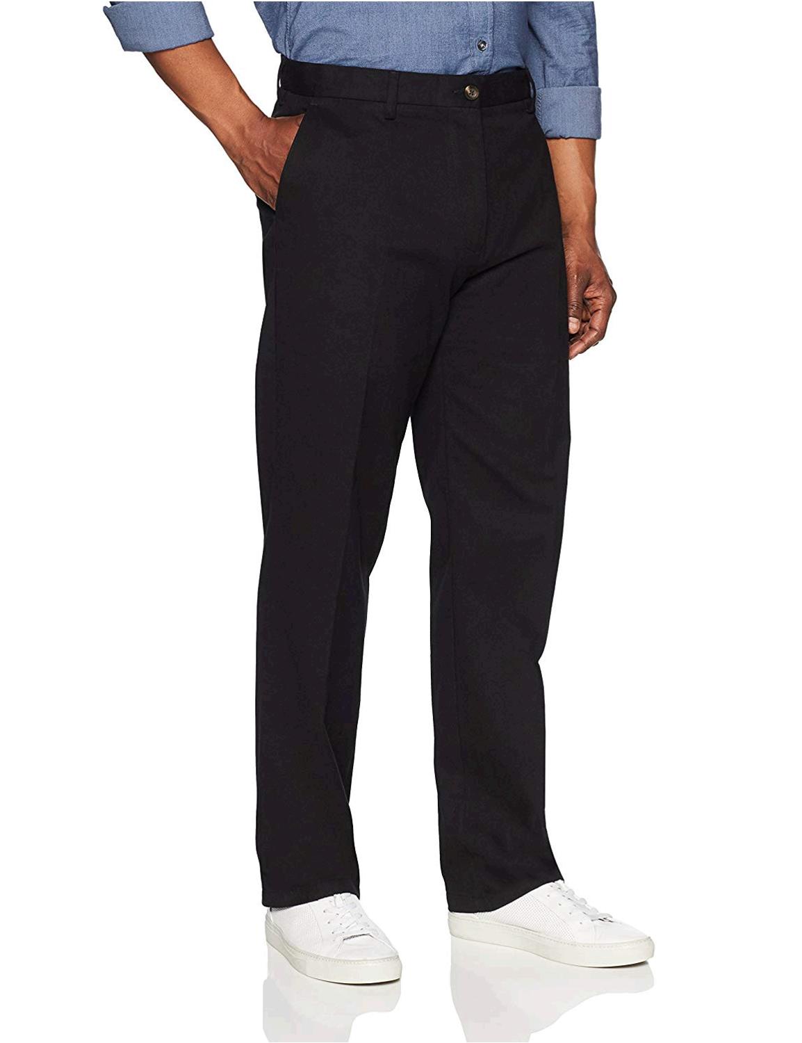 Essentials Men's Classic-Fit, True Black, Size 34W x 28L uwb2 | eBay