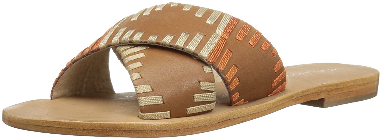 Kelsi Dagger Womens Crown Open Toe Casual Slide Sandals Cinnamon Size 75 Kelsi Dagger Womens Crown Open Toe Casual Slide Sandals Cinnamon Size 75