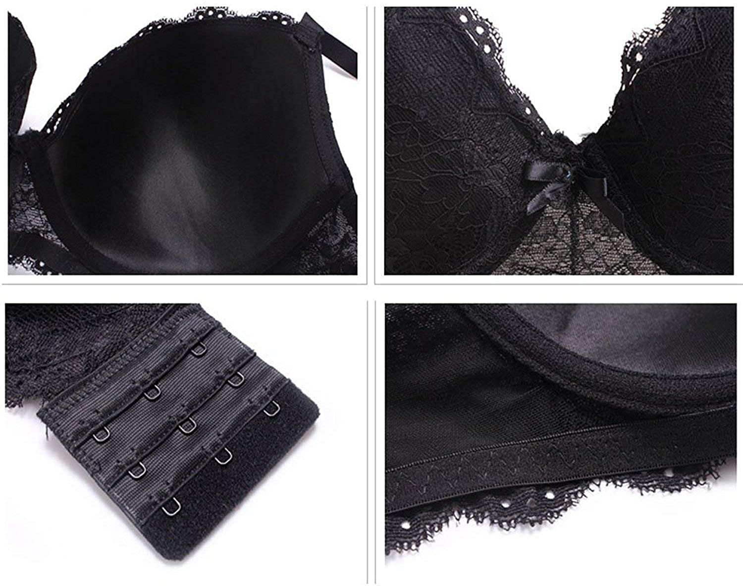 Black lace seduction fan pictures
