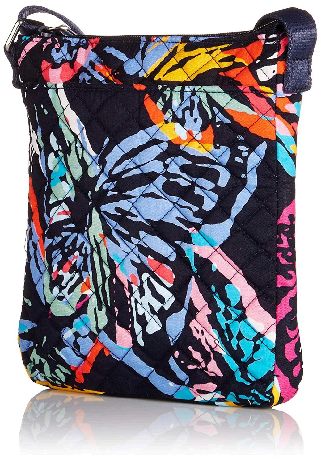 Vera Bradley Iconic RFID Mini Hipster, Signature, Butterfly Flutt, Size