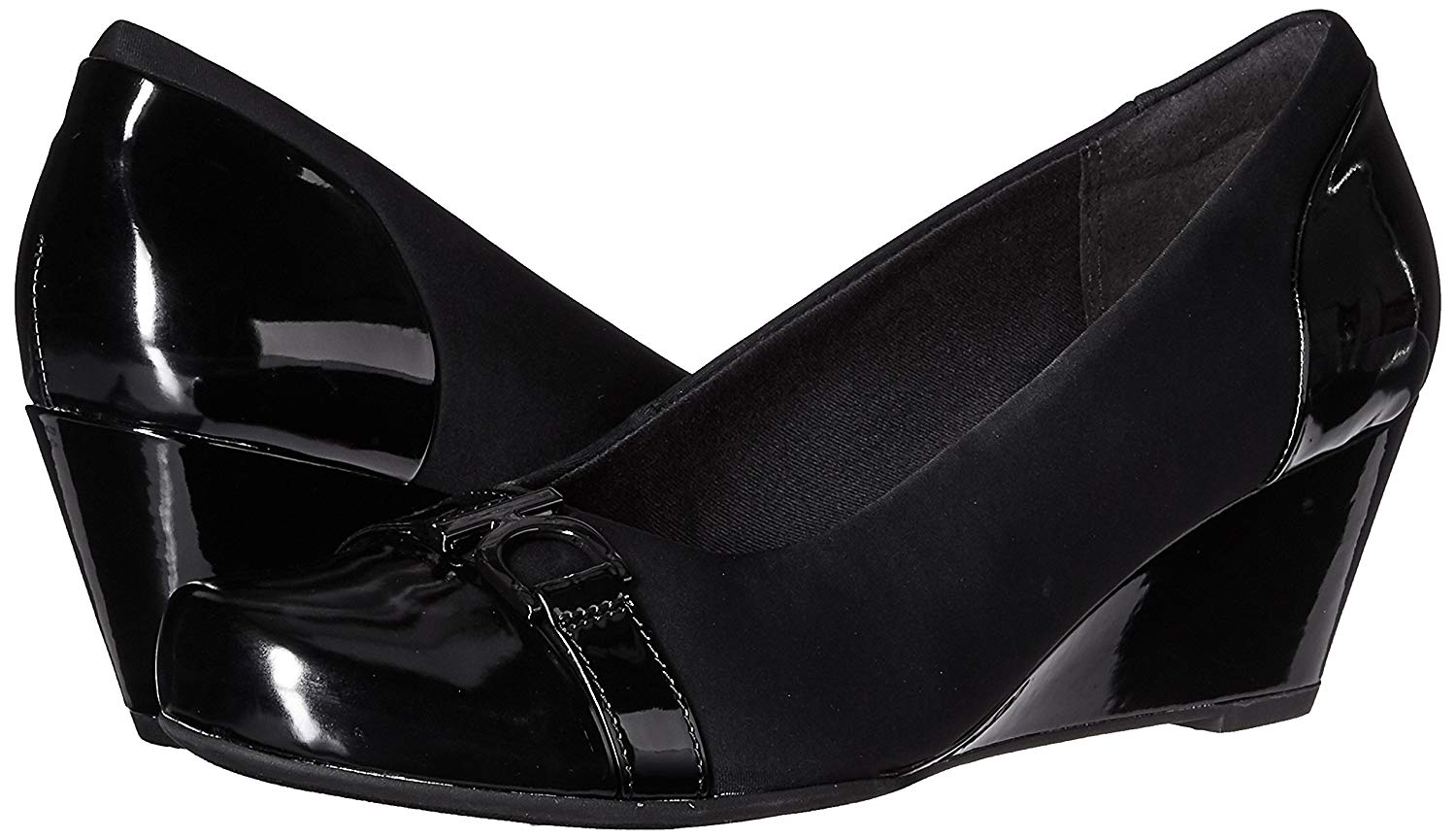 summer wedge pumps