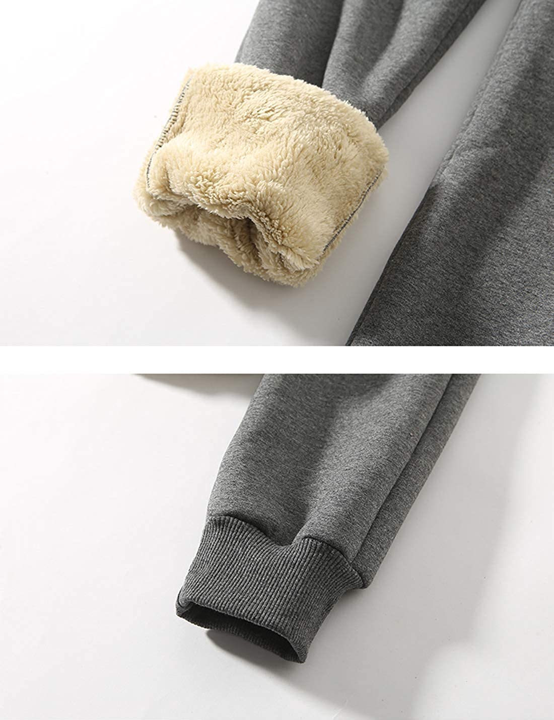 yeokou sherpa lined sweatpants