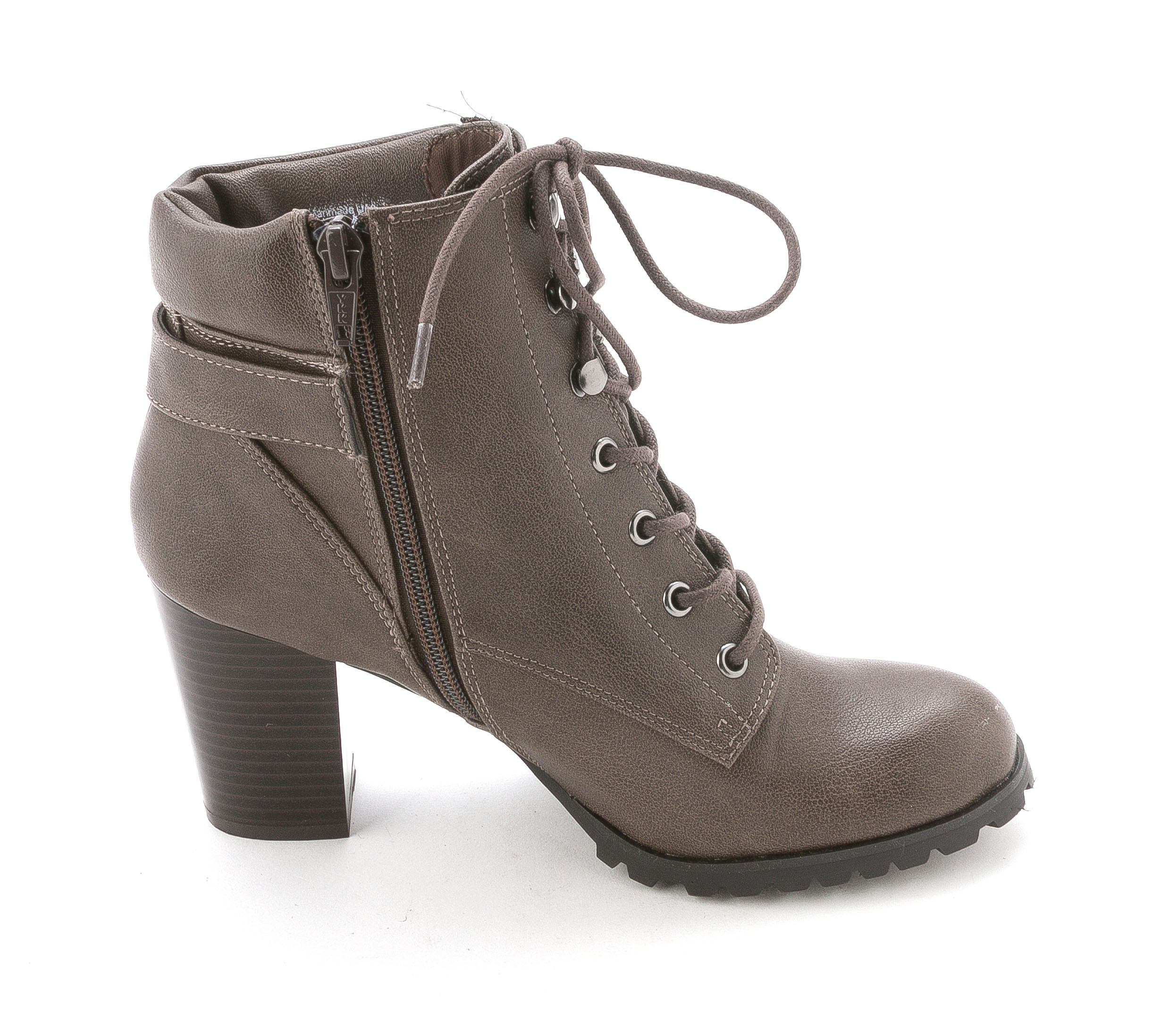 schuh caitlin ankle boot with buckle in black
