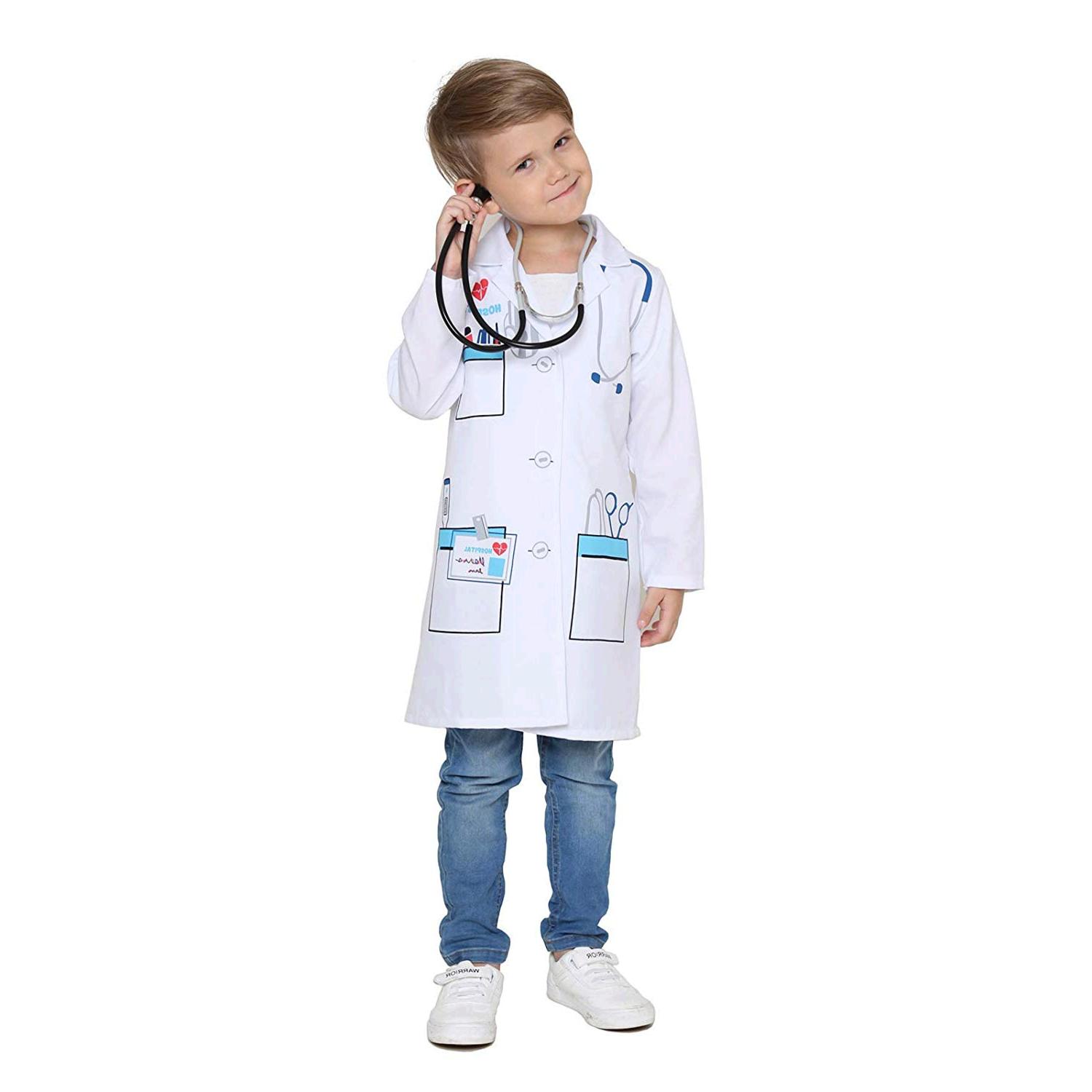 Child's Doctor Costume Boys Girls Chief Surgeon Nurse, Surgeon, Size 4. ...