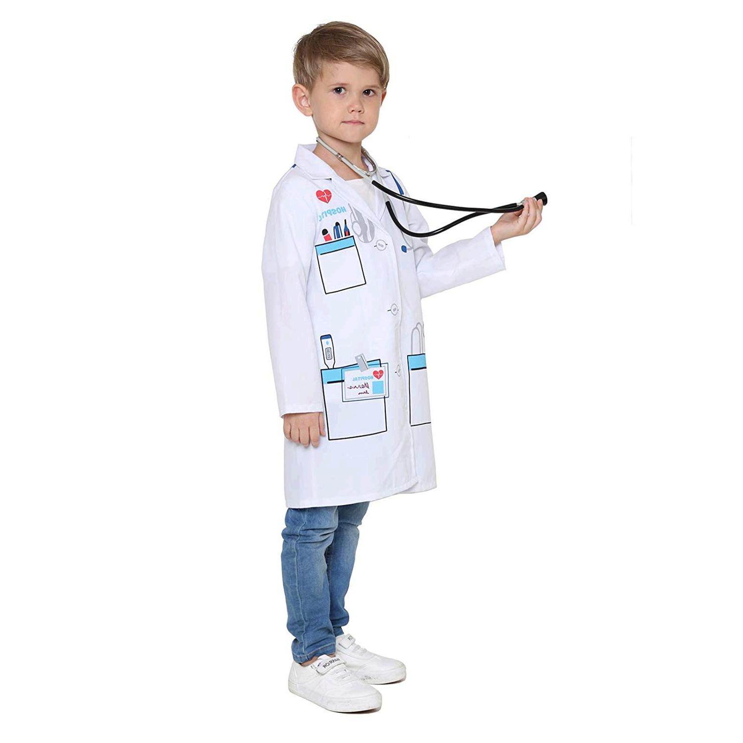 Child's Doctor Costume Boys Girls Chief Surgeon Nurse, Surgeon, Size 4. ...