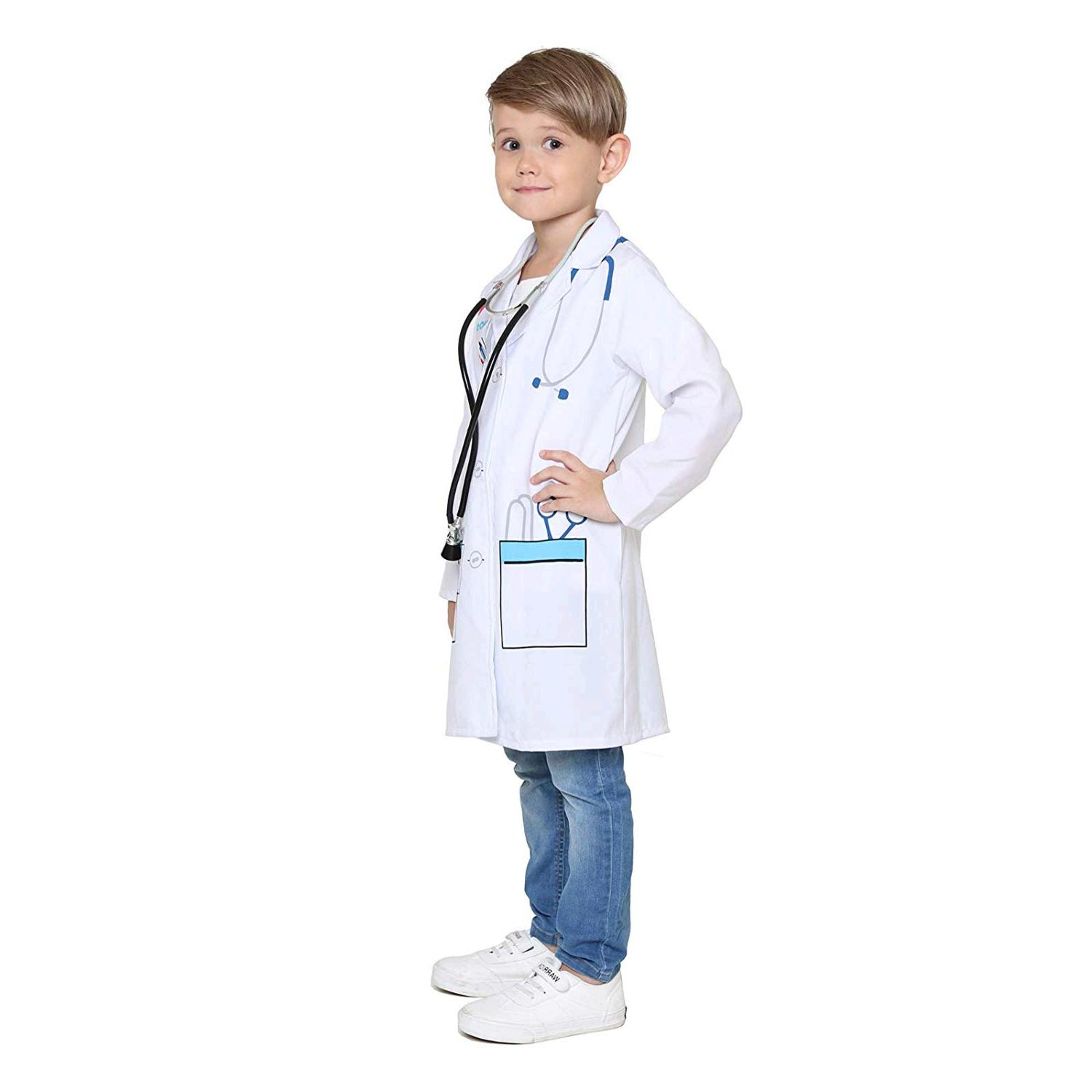 Child's Doctor Costume Boys Girls Chief Surgeon Nurse, Surgeon, Size 4. ...