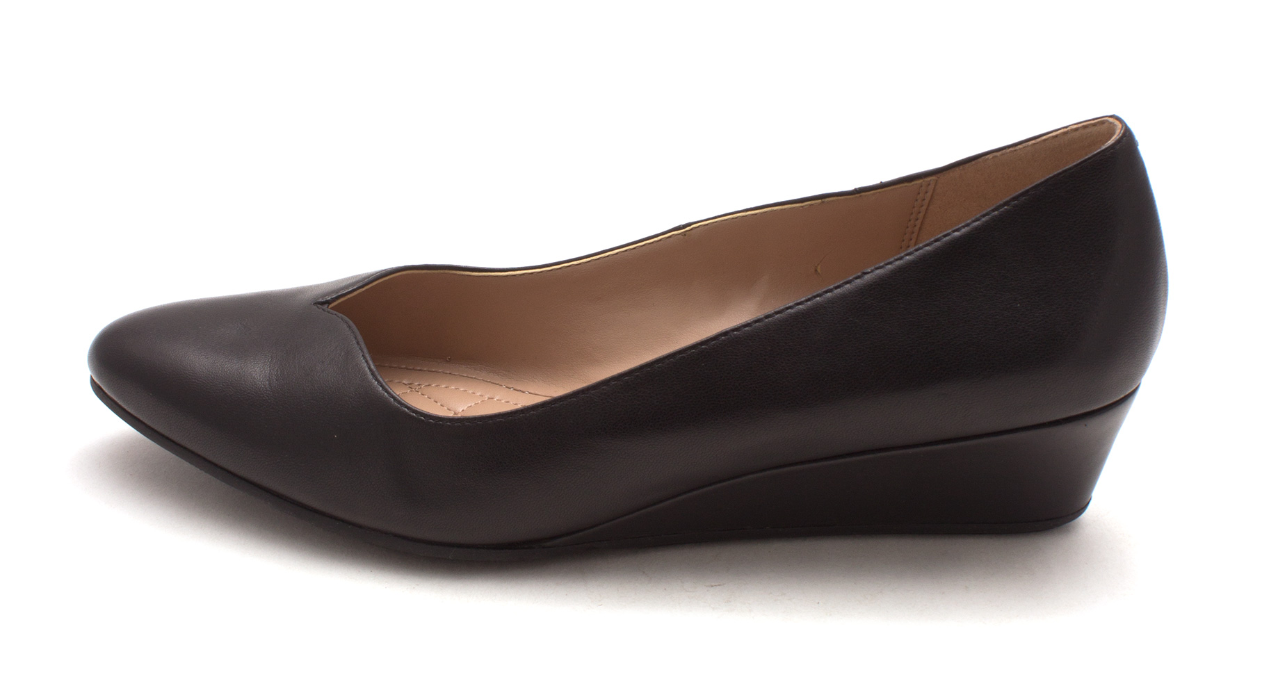 Cole Haan Womens 15A4211 Closed Toe Wedge Pumps Black Size 6.0 Cole Haan Womens 15A4211 Closed Toe Wedge Pumps Black Size 6.0