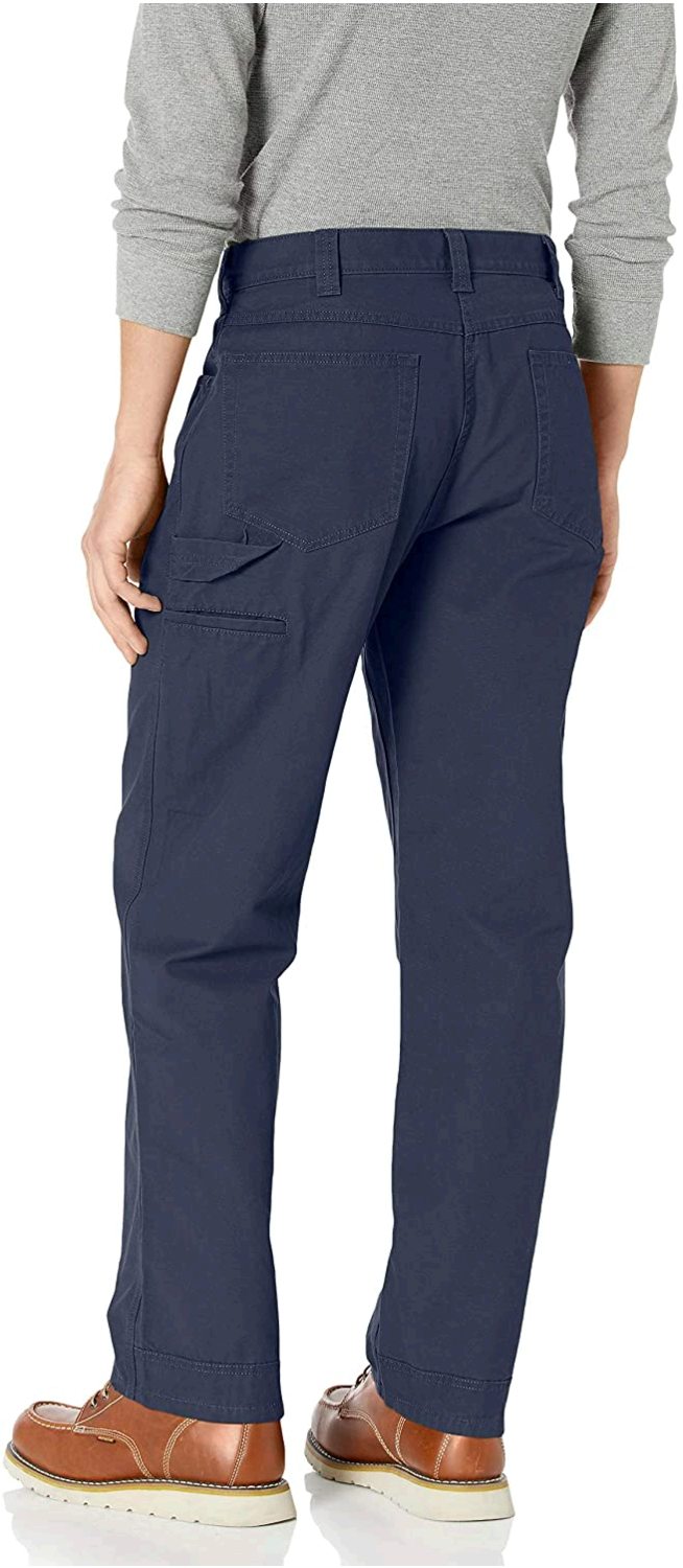 Essentials Men's Carpenter Jean with Tool Pockets, Navy, Size 30W x 29L ...