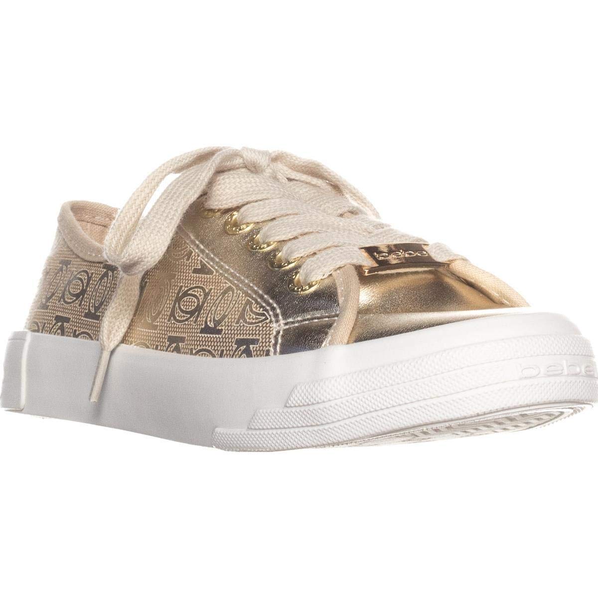 bebe gold sneakers
