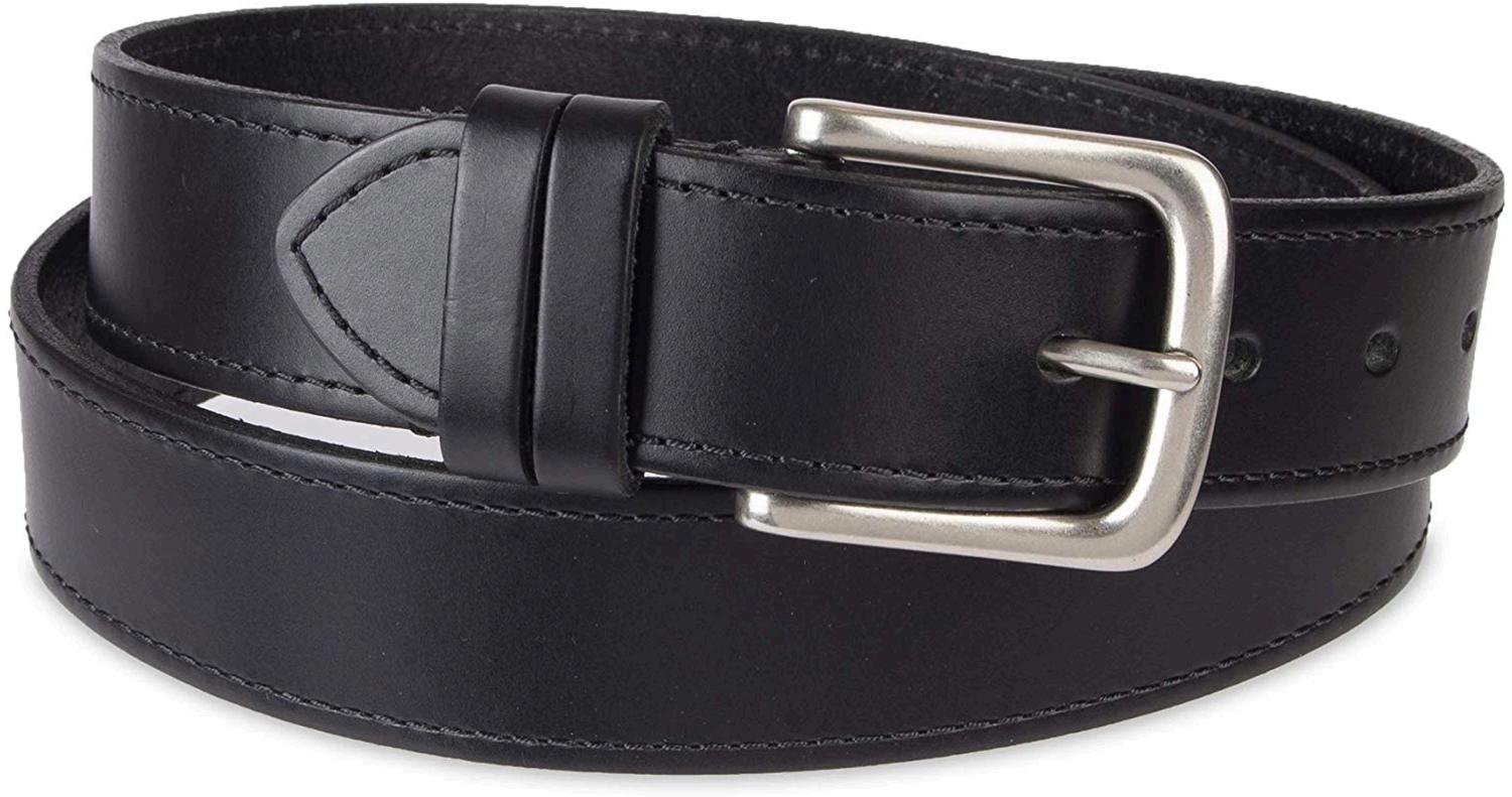 Dockers Men&#39;s Casual Leather Belt - 100% Soft Top Grain Genuine, Black, Size 38 | eBay