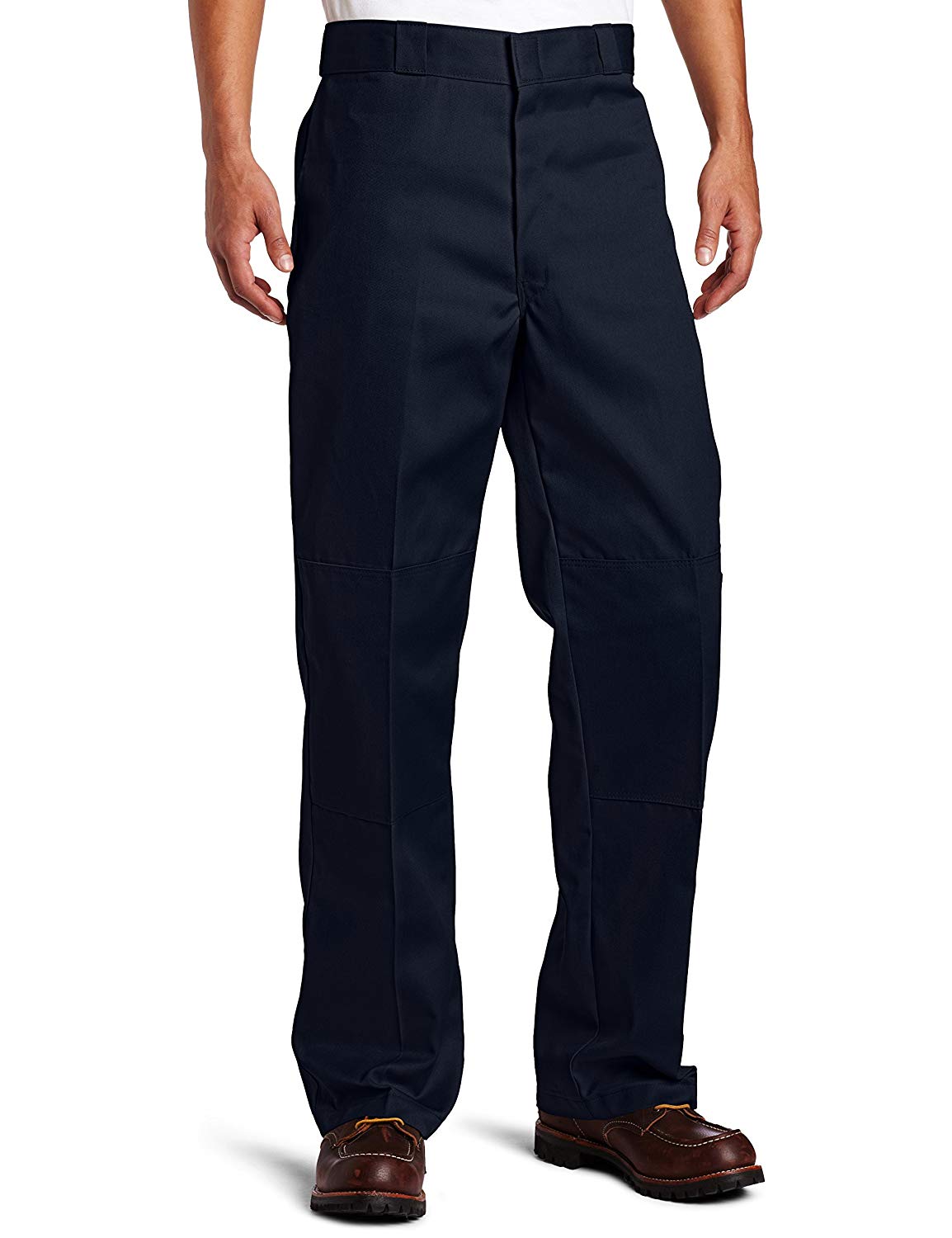 dickies men's loose fit double knee twill work pant