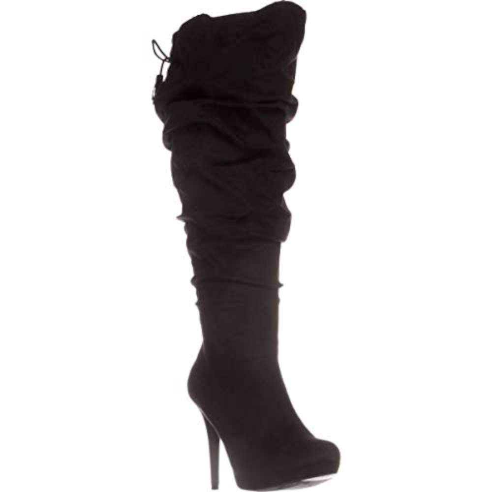 Thalia Sodi Womens Brisa Closed Toe Knee High Fashion Boots, Black ...