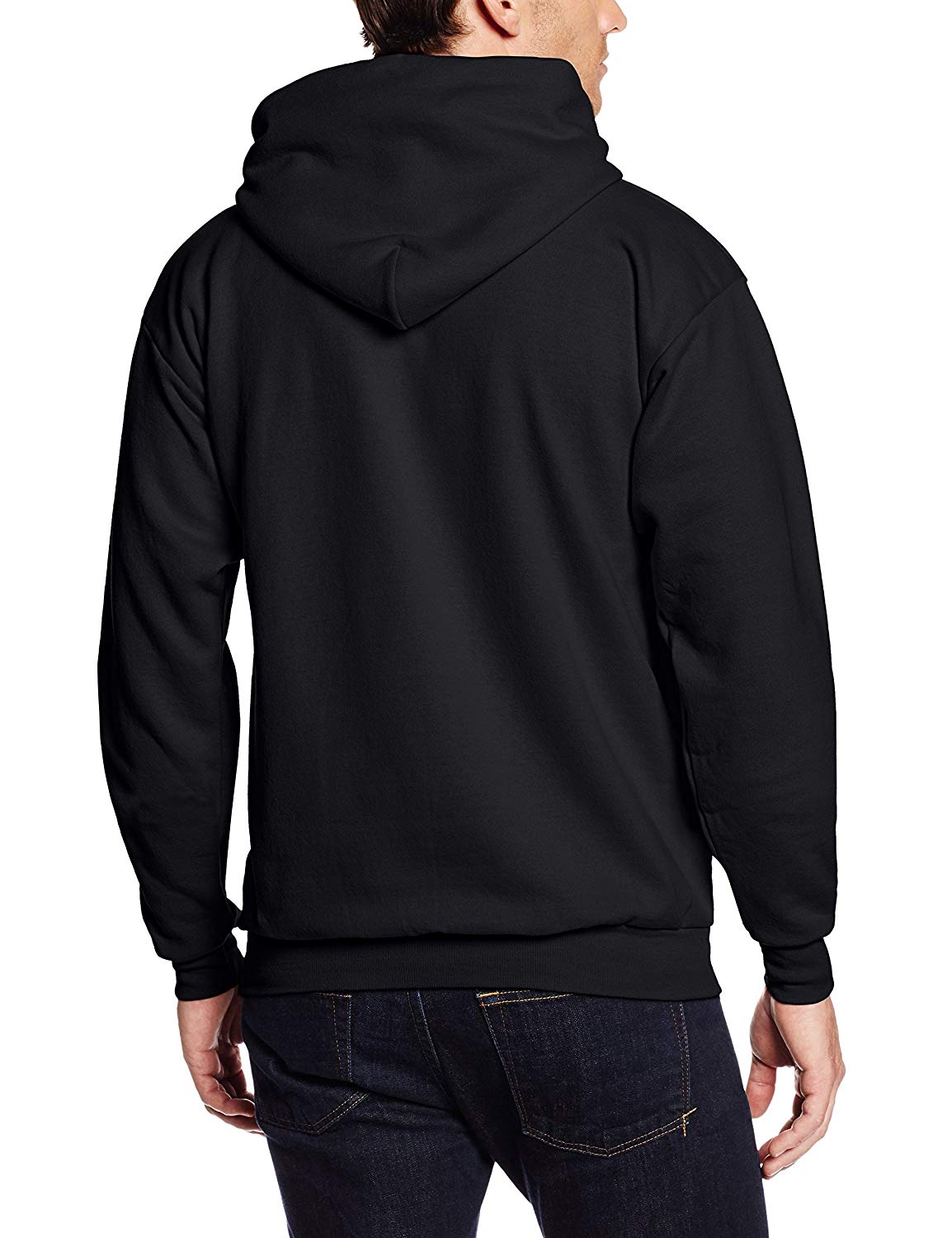 mens pullover ecosmart fleece hooded sweatshirt