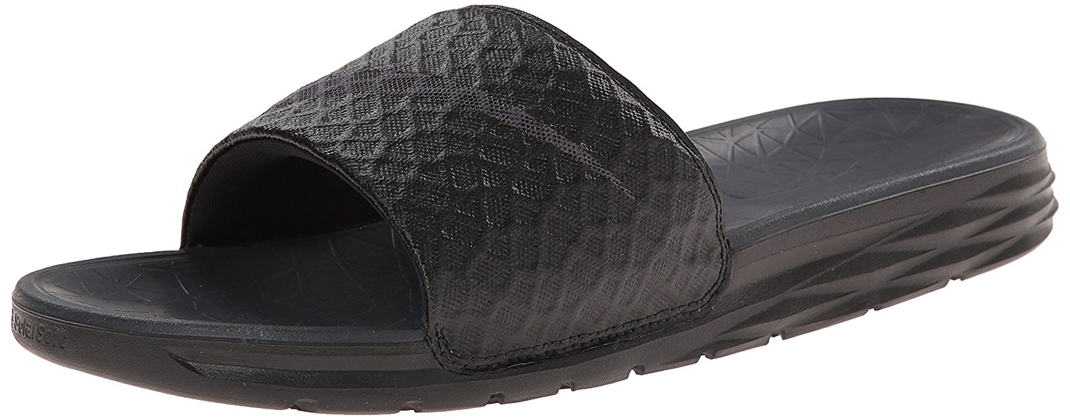 men's benassi solarsoft slide athletic sandal