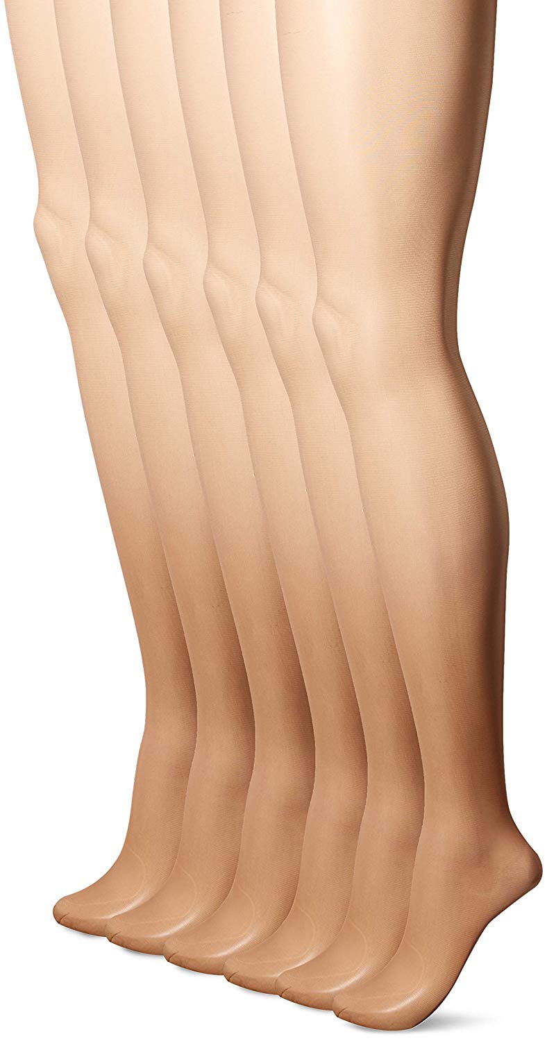 Hanes Silk Reflections Women's Control Top Pantyhose, Barely There