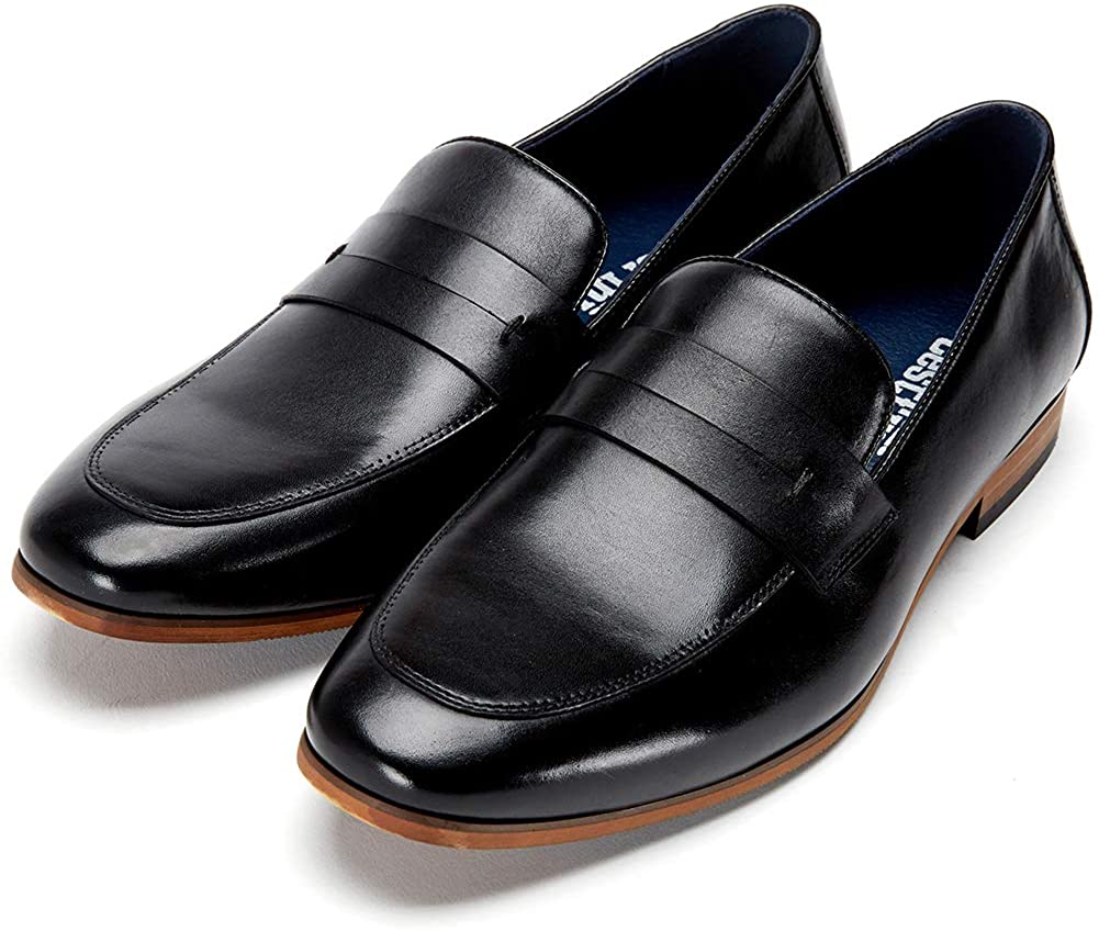 Cestfini Men's Slip on Dress Penny Loafers Business