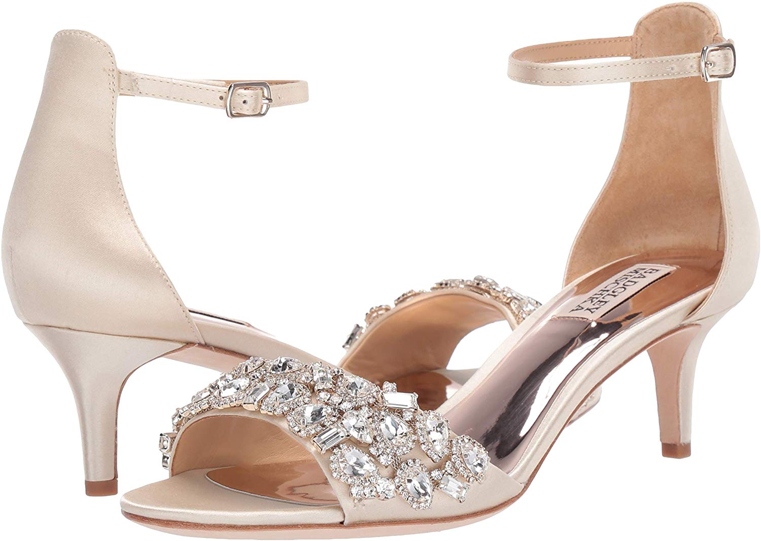 badgley mischka lara evening shoes