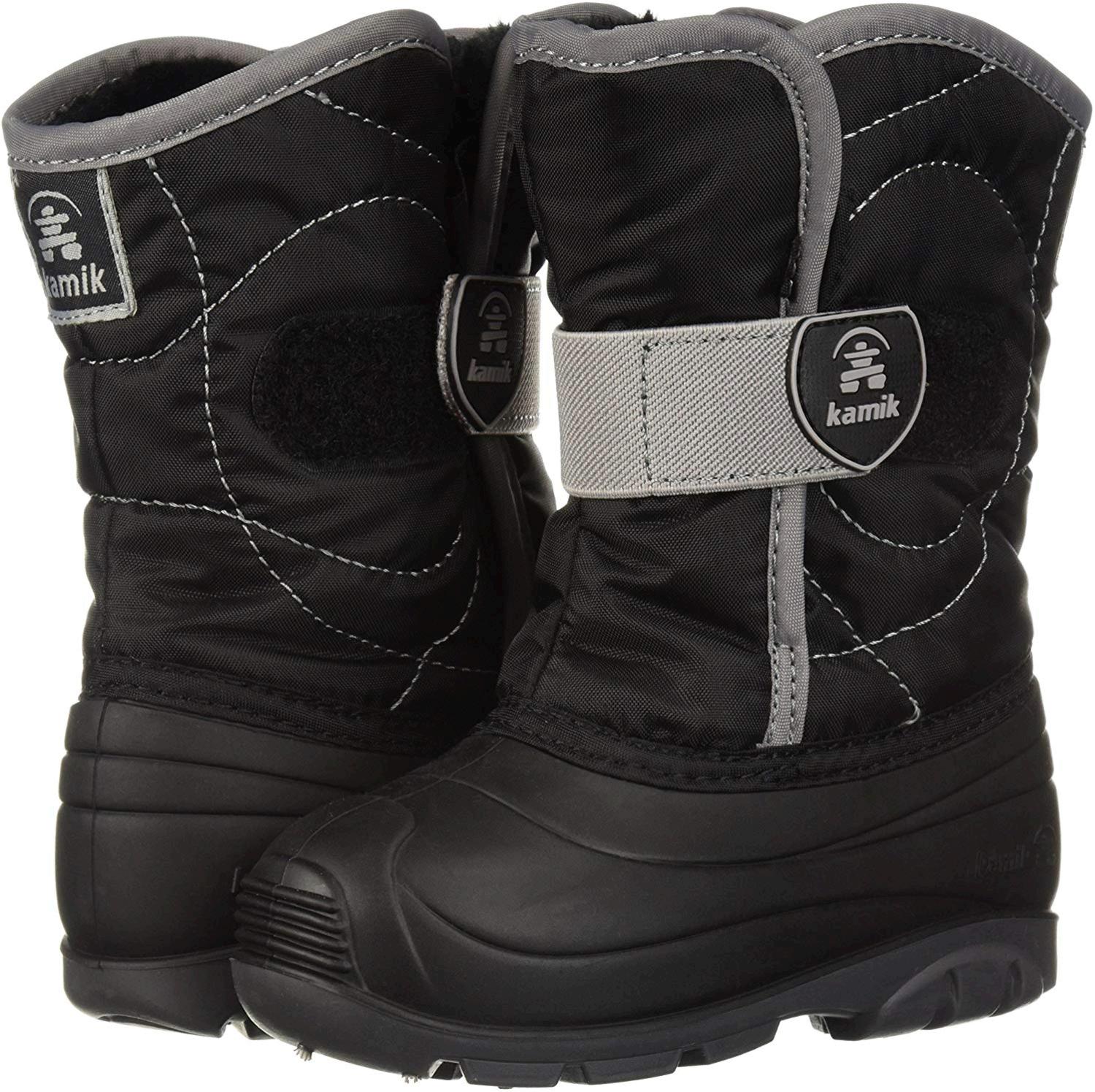 Kamik Kids' Snowbug3 Snow Boot, Black, Size 5.0 CxFI 627574166019 eBay