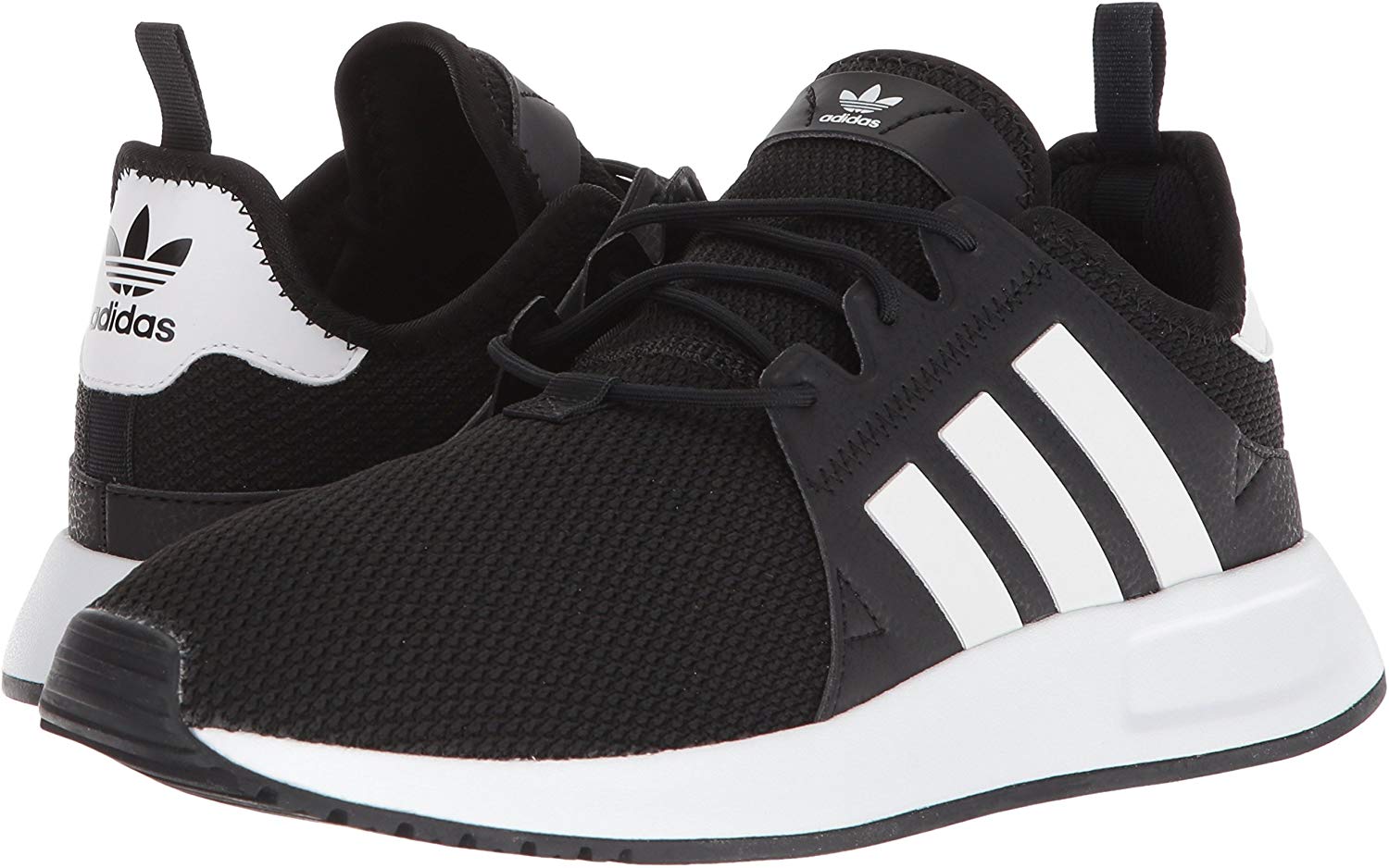Adidas Mens X_PLR Low Top Lace Up Trail Running, Black/White/Black ...