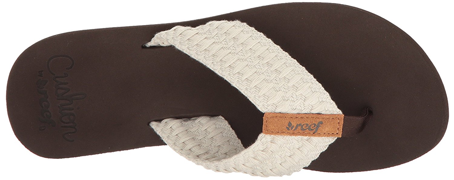 Reef Women's Shoes Cushion Threads Open Toe Beach, Vintage White, Size 9.0 QBMg 190542808865 | eBay