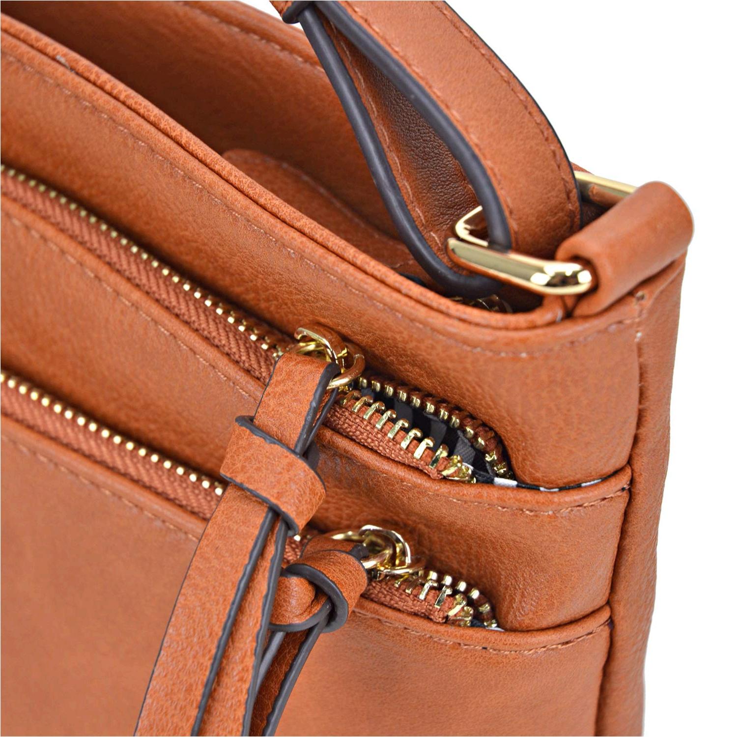 mens multi pocket messenger bag