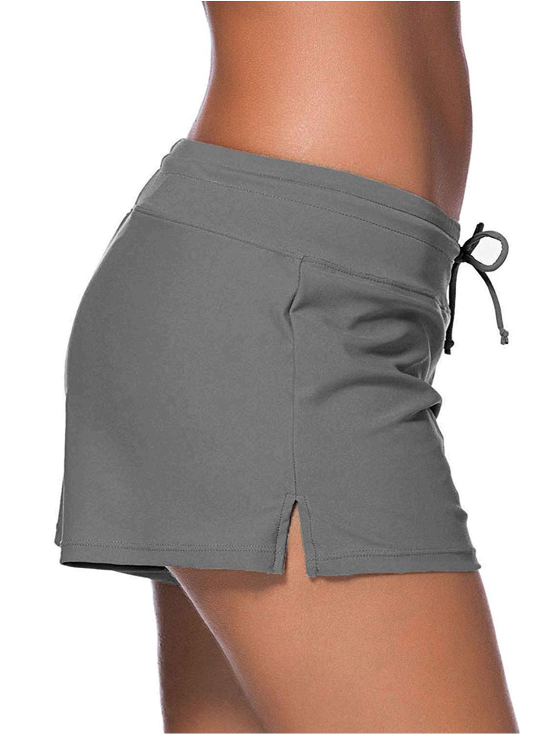 WILLBOND Women Swimsuit Shorts Tankini Swim Briefs Plus ...