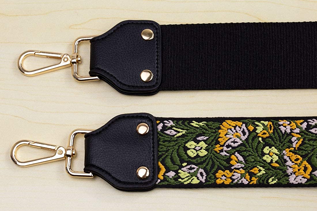 Allzedream Adjustable Guitar Style Purse Strap Replacement, Autumn