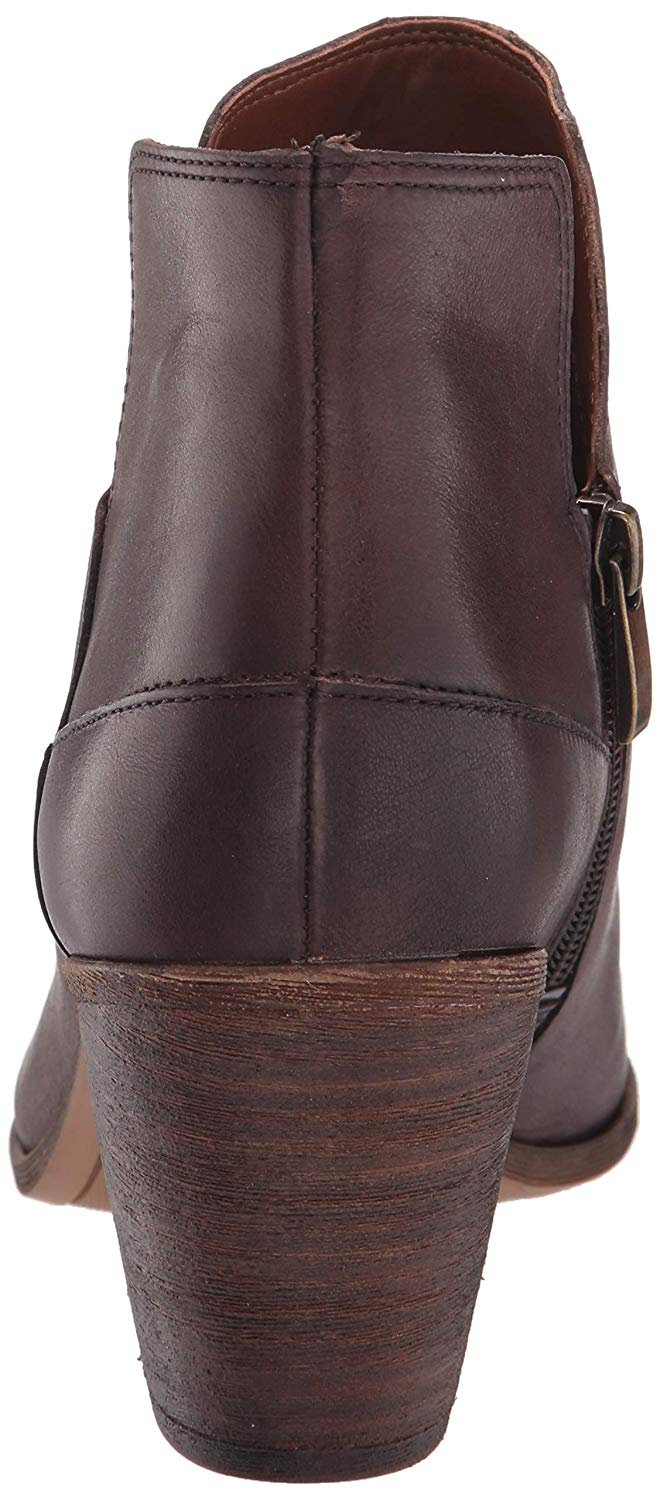 Franco Sarto Women's Odessa Ankle Boot, Brown Leather, Size 8.0 LwsV | eBay