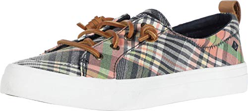 women's crest vibe washed plaid mule sneaker