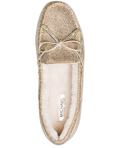 michael kors sutton shearling lined moccasins