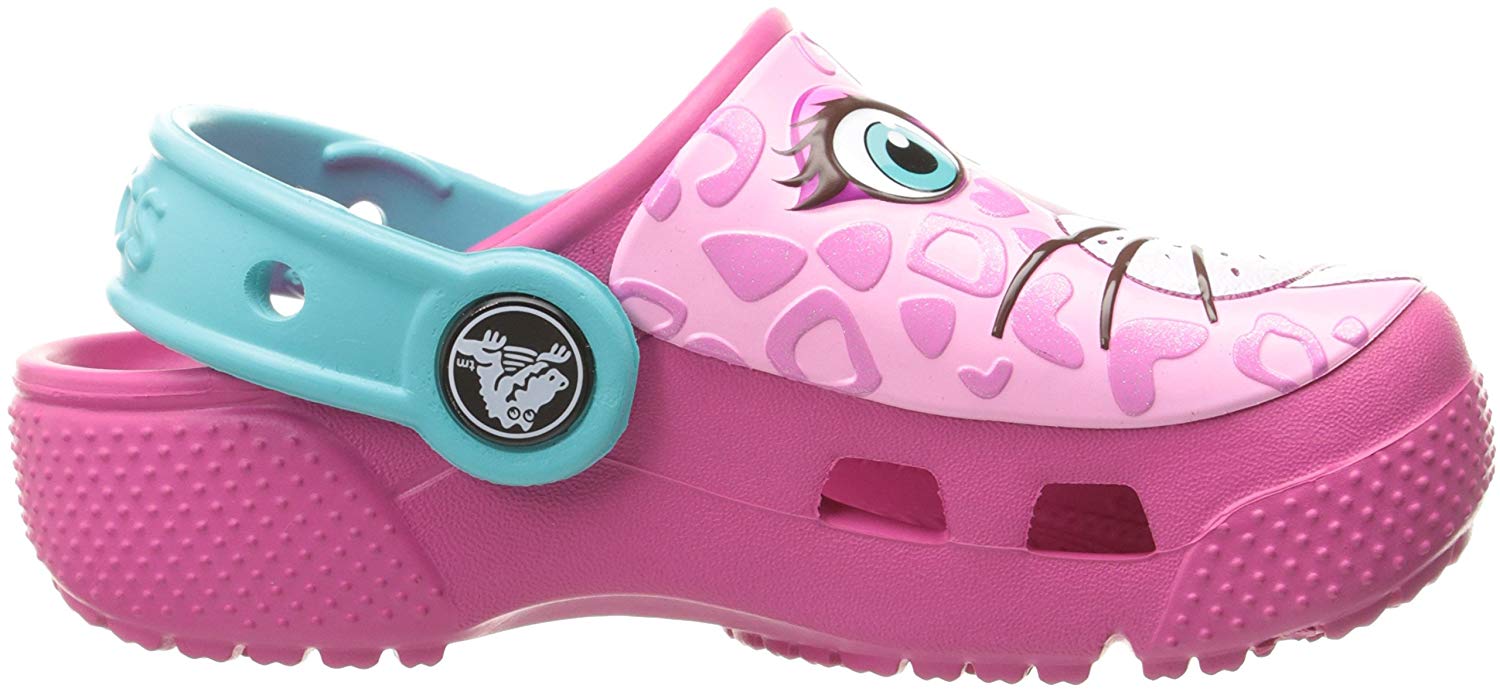 crocs felicity clog leopard