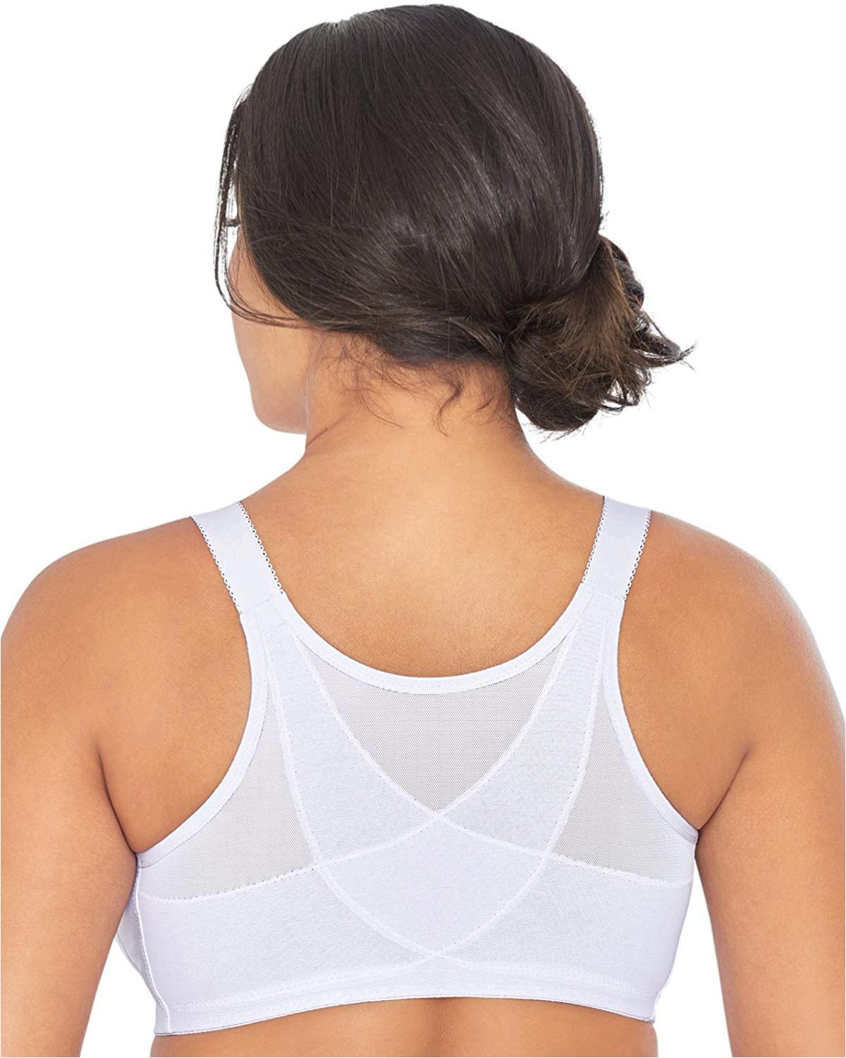 Glamorise Women's PlusSize Comfortlift Posture Back Support, White