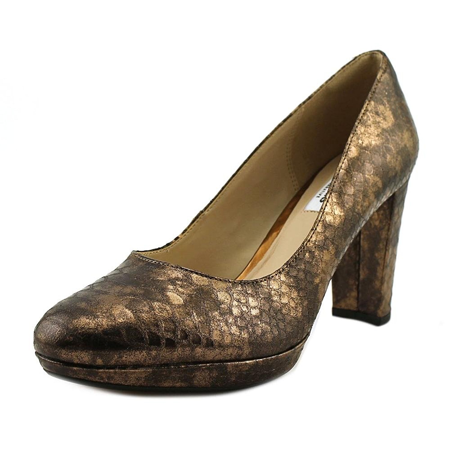 clarks platform pumps