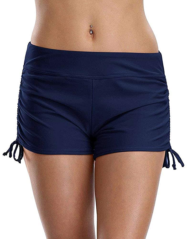 womens swim shorts and top