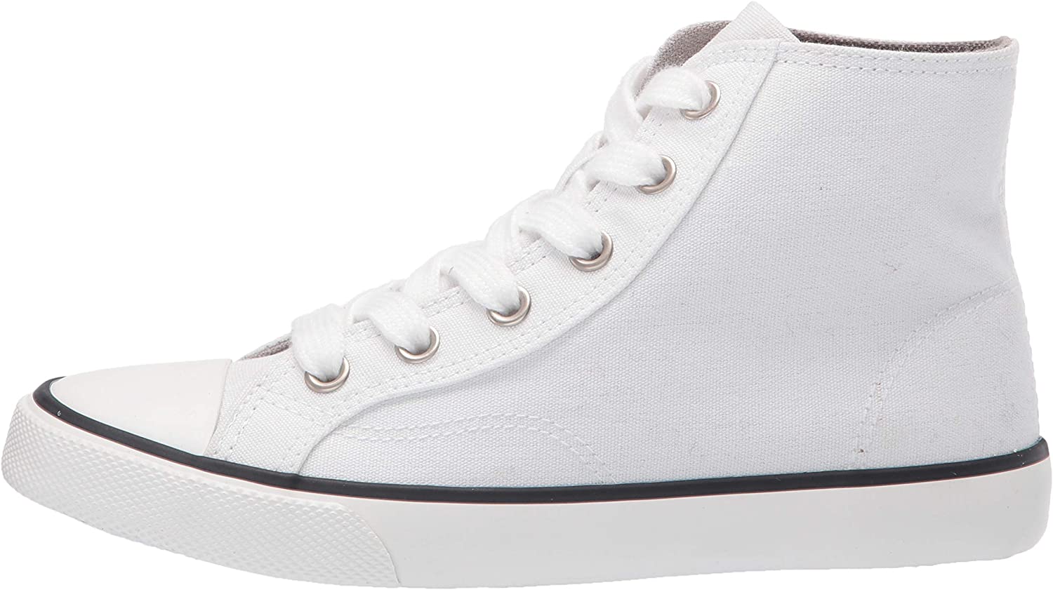 youth white canvas shoes