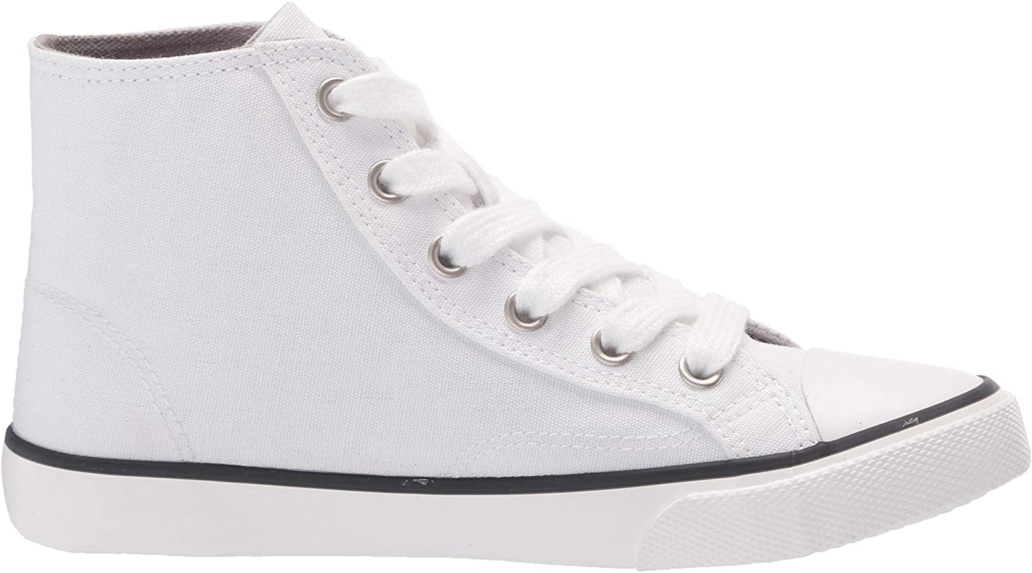 Essentials Kids' Canvas Lace Up Sneaker, White, Size 0.0 VF9D | eBay
