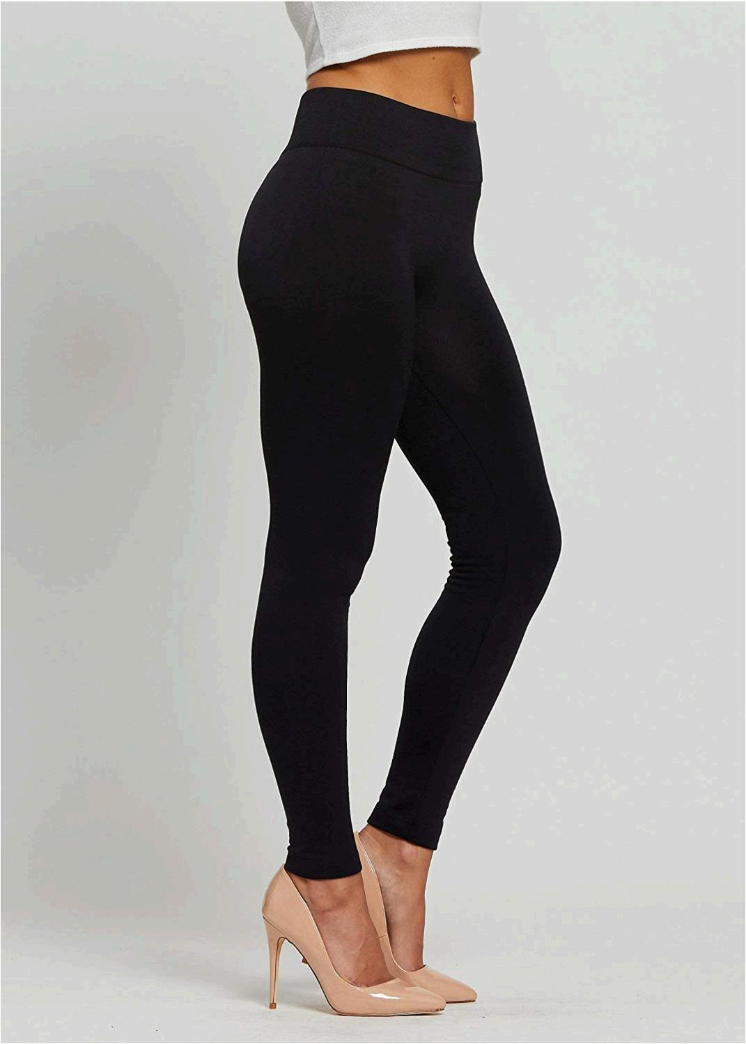  3 Pack Fleece Lined Leggings Women High Waisted Warm Winter  Yoga Pants For Women Thermal Running Workout Leggings