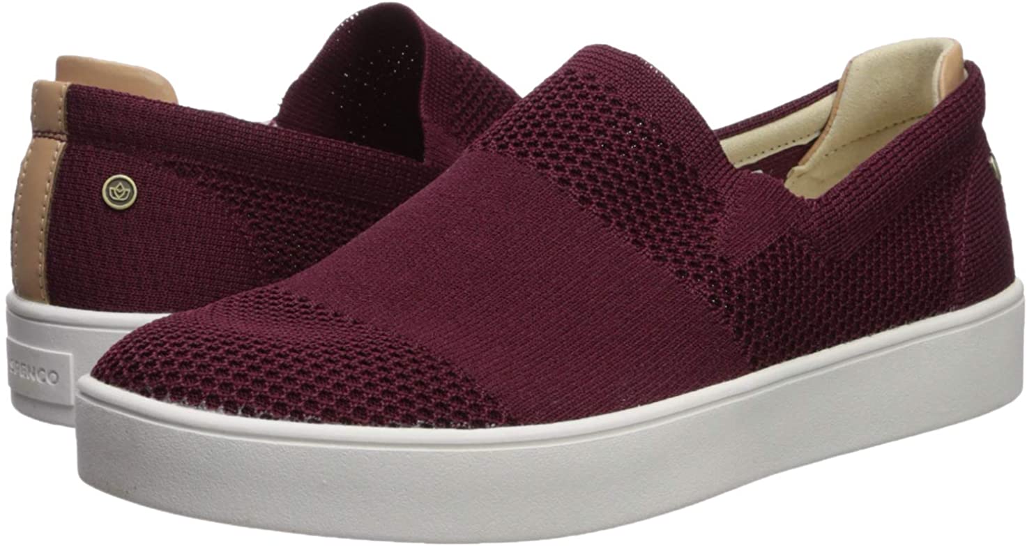 Spenco Women's Shoes Bahama Fabric Low Top Slip On Fashion, Merlot ...