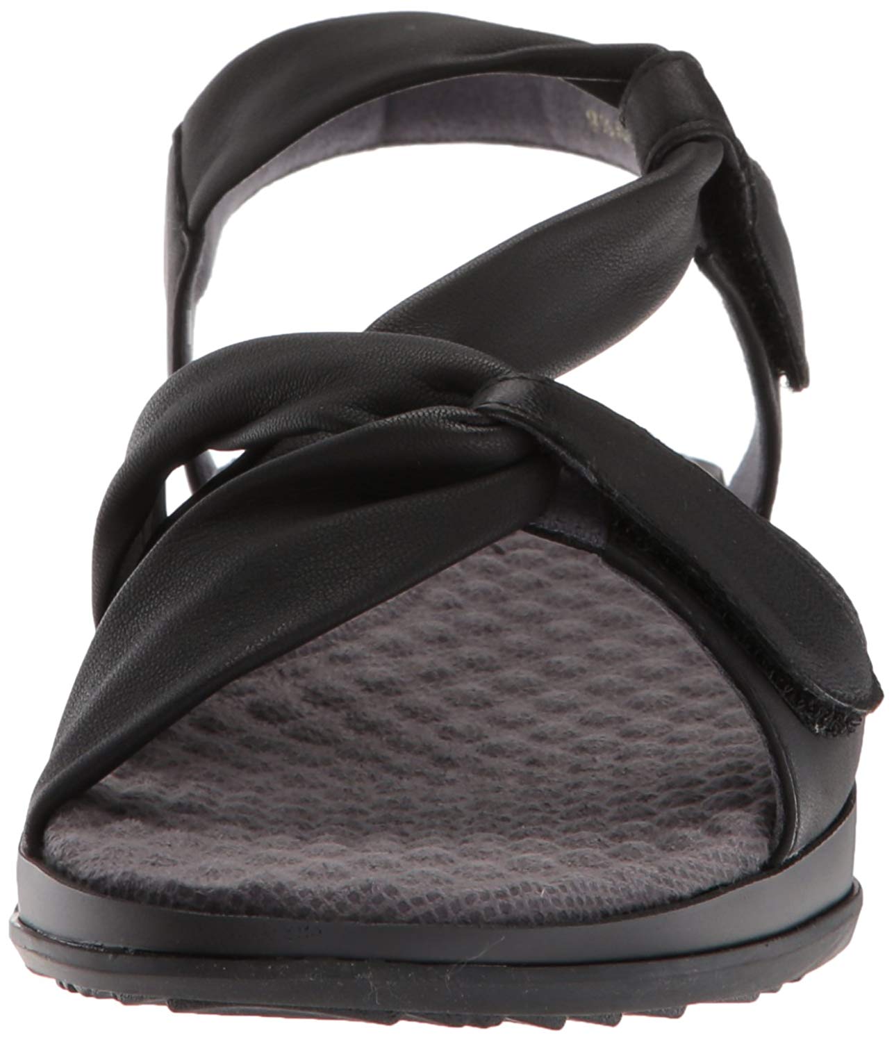 SoftWalk Womens Del Rey Open Toe Casual Slide Sandals, Black, Size 12.0 ...