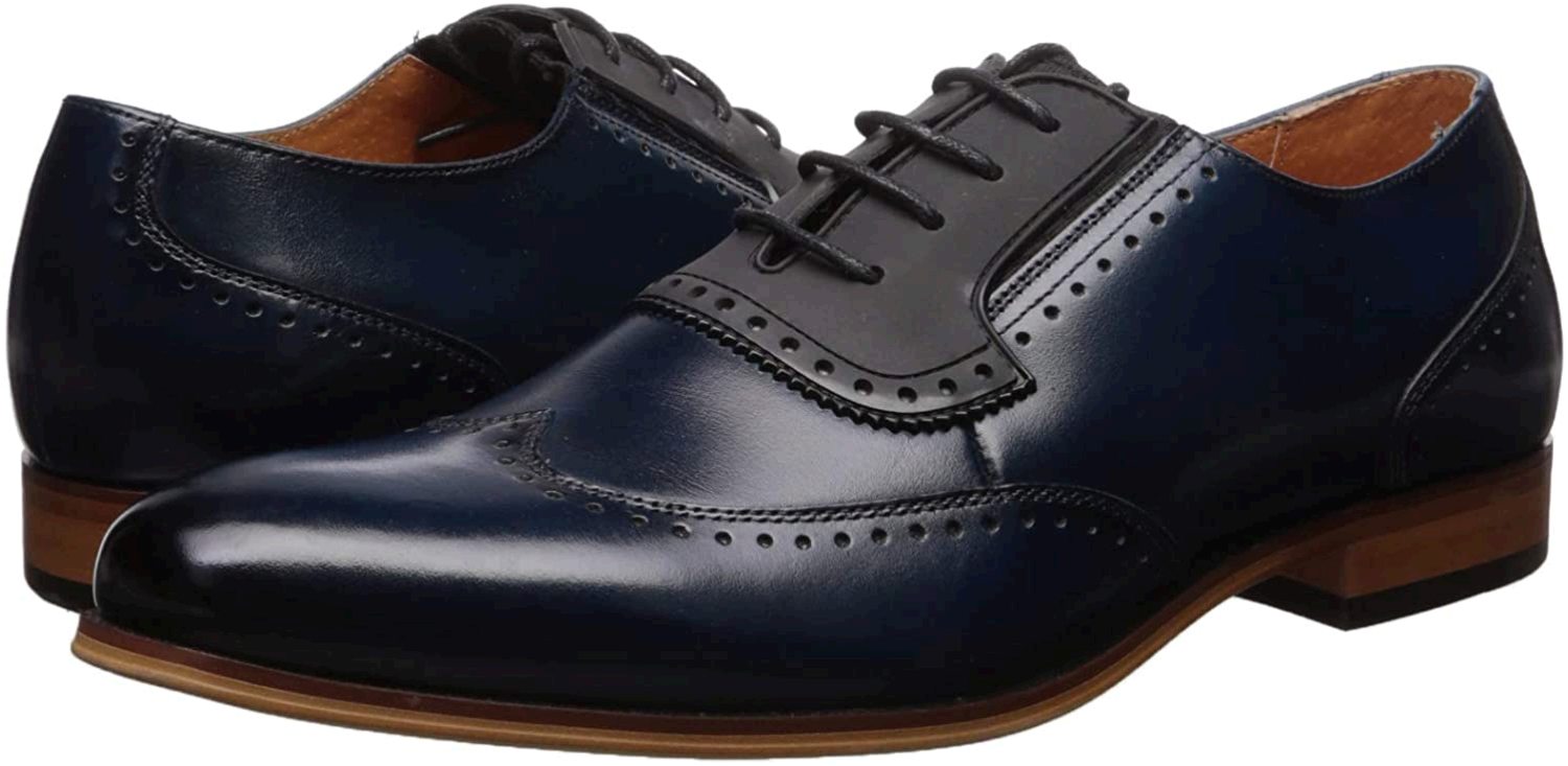 stacy adams wingtip oxford
