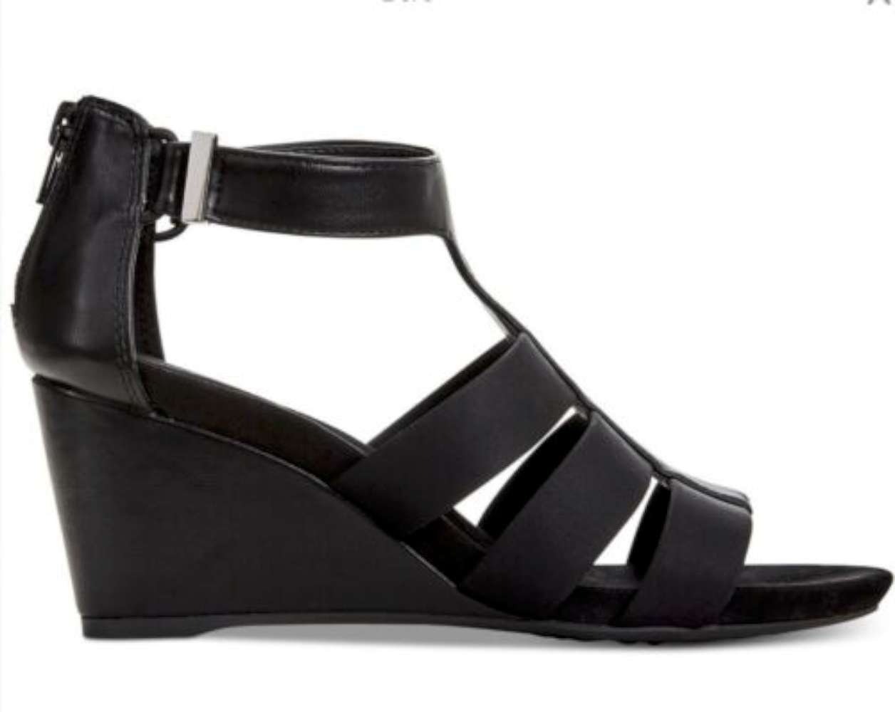 alfani black sandals