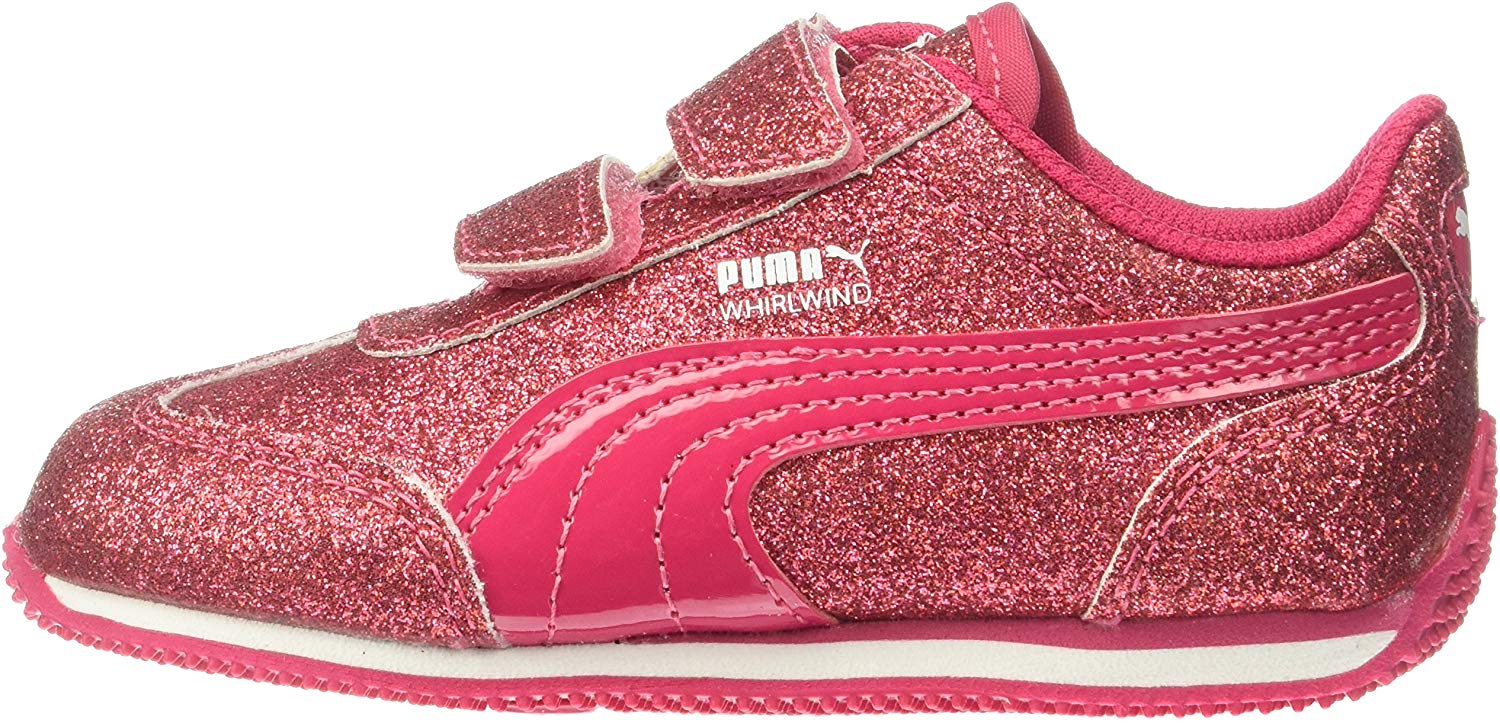 puma whirlwind glitz v preschool girls' sneakers