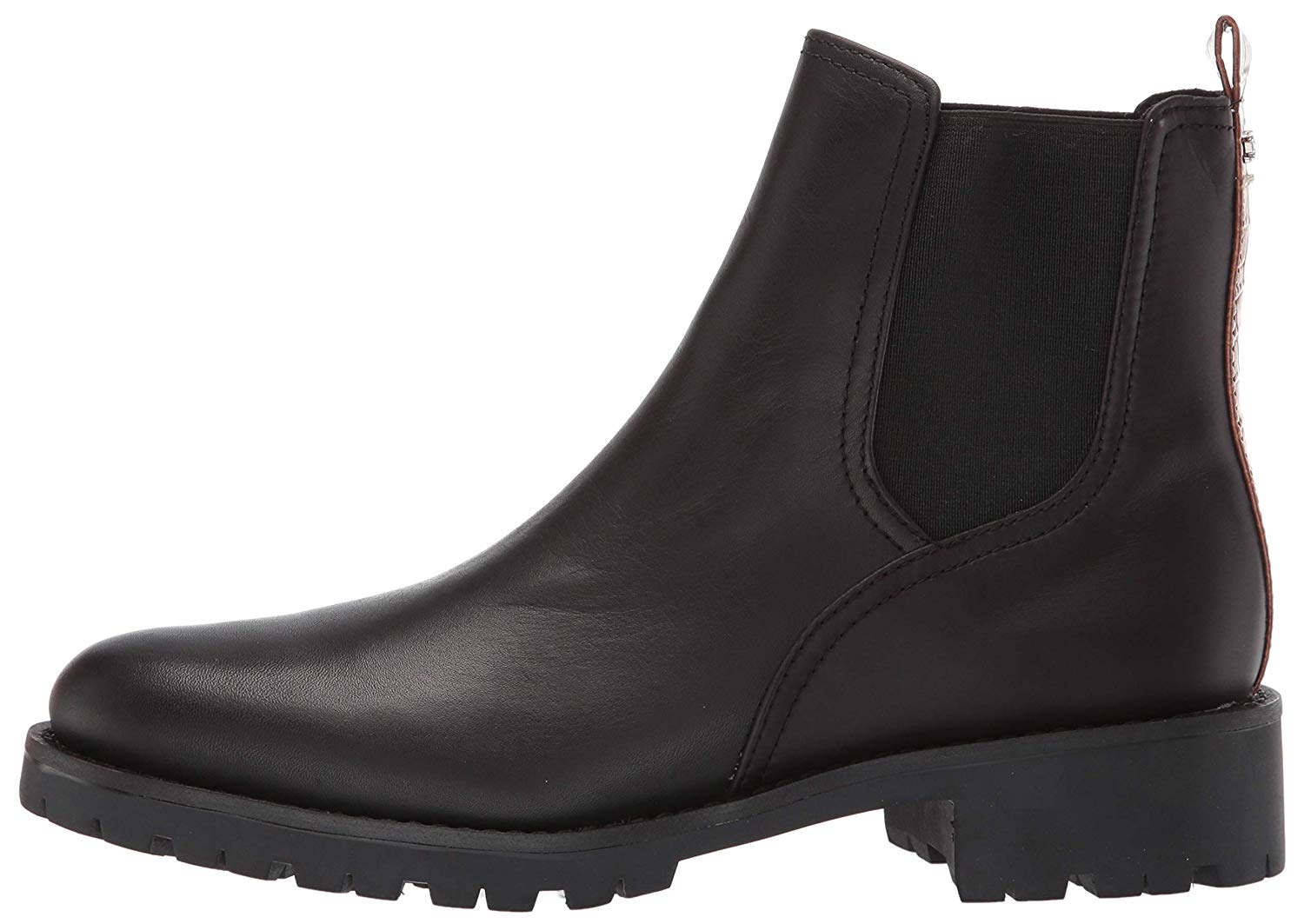Sam Edelman Women's Jaclyn Ankle Boot, Black Leather, Size 8.5 ZgEc | eBay