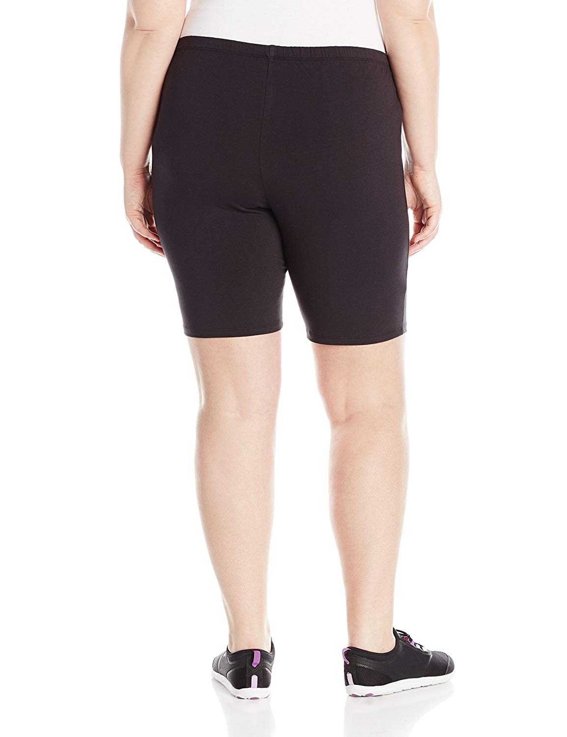 stretch jersey shorts