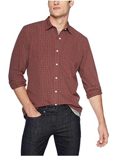 rust cord shirt