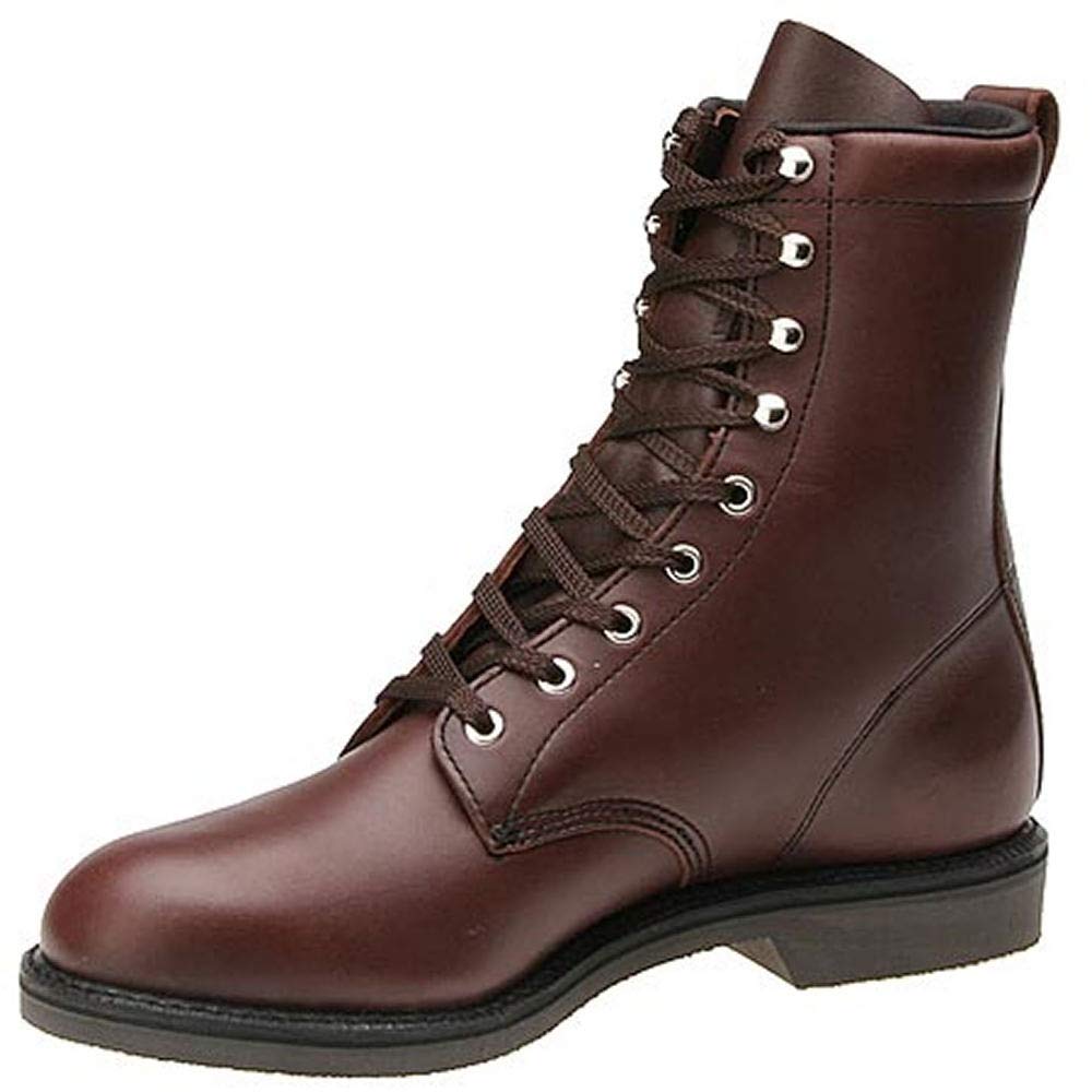 Work America Men�s Shoes 8&quot; Farm Closed Toe Ankle Safety